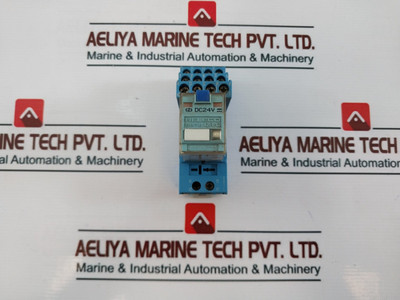 Releco C9-a41 Fx Power Relay With 94.04 Socket Used Releco C9-a41 Fx Power Relay With 94.04 Socket Used