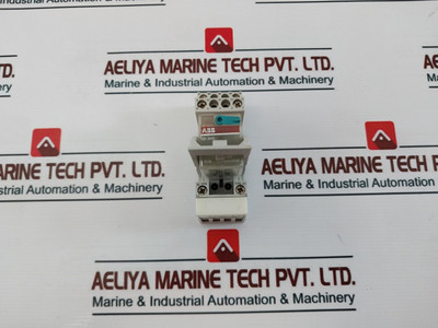 Abb Cr-m024Dc4 1Svr 405 613 R1000 Relay With Zmi2Na Socket Used Abb Cr-m024Dc4 1Svr 405 613 R1000 Relay With Zmi2Na Socket Used