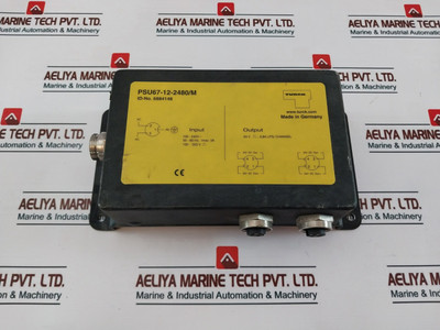 Turck Psu67-12-2480/M Power Supply Module 6884148 Used Turck Psu67-12-2480/M Power Supply Module 6884148 Used