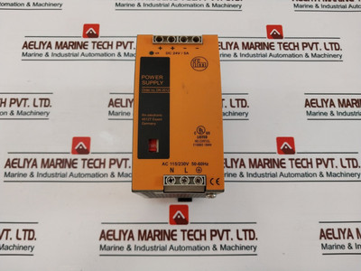 Ifm Electronic Dn2012 Power Supply Dc 24V/5A Ac 115/230V 50-60Hz Used Ifm Electronic Dn2012 Power Supply Dc 24V/5A Ac 115/230V 50-60Hz Used