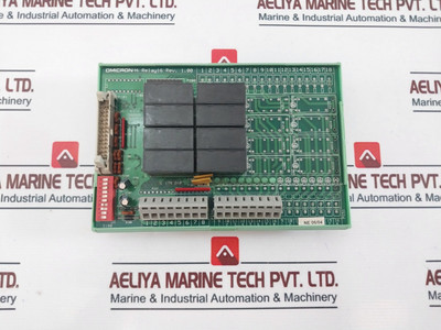 Omicron/ Phoenix Contact Relay16 Pcb Module Rev: 1.00 Used