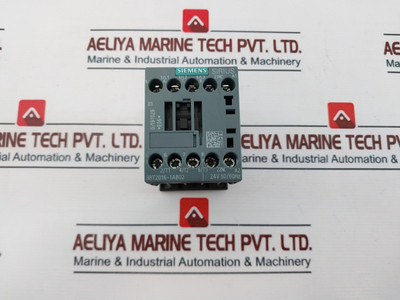 Siemens Sirius 3Rt2016-1Ab02 Contactor 24V 50/60Hz Used Siemens Sirius 3Rt2016-1Ab02 Contactor 24V 50/60Hz Used
