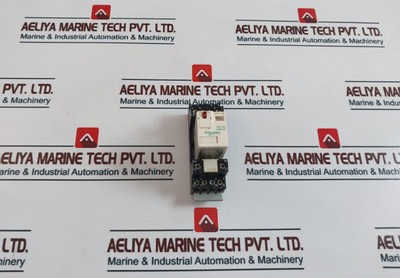 Schneider Electric/ Telemecanique Rxm4Ab1P7 Miniature Plug-in Relay W/ Socket Used Schneider Electric/ Telemecanique Rxm4Ab1P7 Miniature Plug-in Relay W/ Socket Used