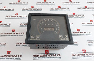 Masibus 40005-b Digital Indicator 100 To 250Vac 4-20Ma Used Masibus 40005-b Digital Indicator 100 To 250Vac 4-20Ma Used