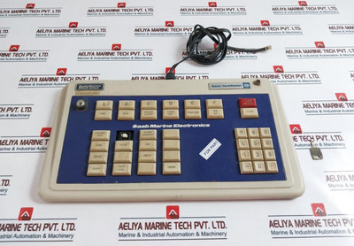 Saab Marine Electronics 9239 252-101H Keyboard Operation Unit (Not Working) For Parts Only