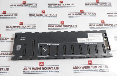 Ge Fanuc Ic693Chs391N Programmable Controller 10-slot Baseplate Used