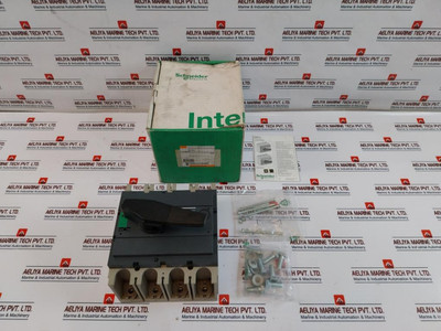 Schneider Electric Ins 630, 4P Switch Disconnector With Black Rotary Handle 750V New Schneider Electric Ins 630, 4P Switch Disconnector With Black Rotary Handle 750V New
