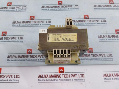 Siemens 4Am4641-5En00-0C Single Phase Transformer 50-60Hz Used Siemens 4Am4641-5En00-0C Single Phase Transformer 50-60Hz Used