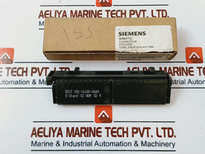 Siemens Simatic 6Es7 392-1Aj00-0Aa0 Front Connector For Signal Module New Siemens Simatic 6Es7 392-1Aj00-0Aa0 Front Connector For Signal Module New