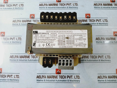 Block Uste 800/2X115 Universal Control Transformer Ip00 208V-600V 800/3400Va Used Block Uste 800/2X115 Universal Control Transformer Ip00 208V-600V 800/3400Va Used