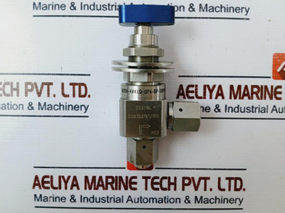 Ham-let Ucv Hm20A-4Vklq-gf4-sp-300Psi Pneumatic Diaphragm Valve Ss316L Used Ham-let Ucv Hm20A-4Vklq-gf4-sp-300Psi Pneumatic Diaphragm Valve Ss316L Used