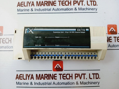 Mitsubishi Electric X6716 Remote I/O Rix Expansion Unit 16Pt 24Vdc Used Mitsubishi Electric X6716 Remote I/O Rix Expansion Unit 16Pt 24Vdc Used