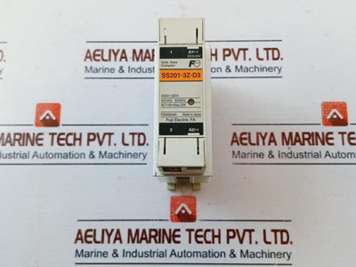 Fuji Electric Ss201-3Z-d3 Solid State Contactor Ac240V 50/60Hz Used Fuji Electric Ss201-3Z-d3 Solid State Contactor Ac240V 50/60Hz Used