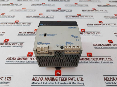 Allen-bradley 1606-xl Power Supply Ac 100-120/200-240V 6/2.8A 50-60Hz Used Allen-bradley 1606-xl Power Supply Ac 100-120/200-240V 6/2.8A 50-60Hz Used