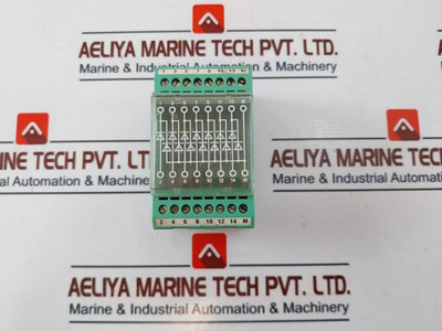Phoenix Contact 2950132 Diode Block Lamp Test Module Used Phoenix Contact 2950132 Diode Block Lamp Test Module Used