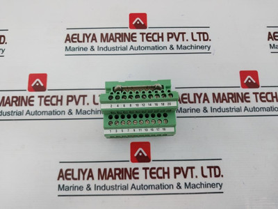 Phoenix Contact 2280019 438 Terminal Interface Module 60V Used Phoenix Contact 2280019 438 Terminal Interface Module 60V Used