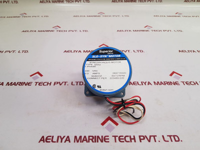 Superior Electric Ss52 Synchronous Motor