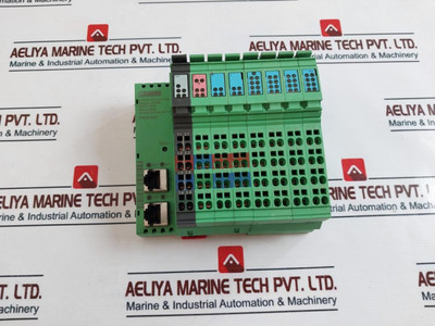 Phoenix Contact Il Pn Bk Di8 Do4 2Tx-pac Inline Profibus Bus Coupler 250V Used Phoenix Contact Il Pn Bk Di8 Do4 2Tx-pac Inline Profibus Bus Coupler 250V Used