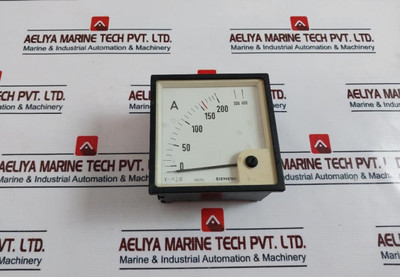 Siemens Eq 96 K Ammeter 0-200/400 A Used Siemens Eq 96 K Ammeter 0-200/400 A Used