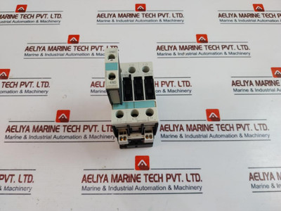 Siemens 3Rt1026-3B..0 Contactor W/ 3Rh1921-1Ca10 Aux Contact Switch