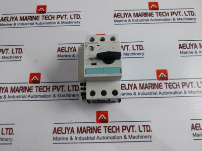 Siemens Sirius 3Rv1021-1Ja10 Circuit Breaker With 3Rv1901-2A Auxiliary Switch Used Siemens Sirius 3Rv1021-1Ja10 Circuit Breaker With 3Rv1901-2A Auxiliary Switch Used