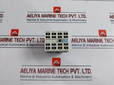 Siemens 3Rh1921-2Ha22 Auxiliary Switch Block 22 2 No+2 Nc 10A 240V Iec Vde0660 Used