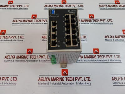 Delta Dvs-016W01 Industrial Ethernet Switch Unmanaged 16 10/100Base-t (X) Port