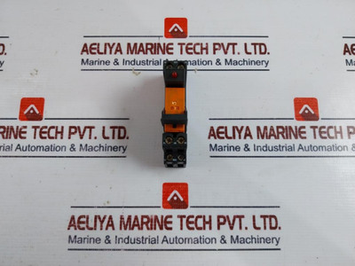 Schrack Rt424524 Power Relay With Socket Rt 78625 10A/250V Ac New