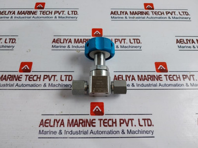 Ham-let Motoyama Hp20-4Vkhr-gf4 High Pressure Diaphragm Valve 3060 Psi Used Ham-let Motoyama Hp20-4Vkhr-gf4 High Pressure Diaphragm Valve 3060 Psi Used