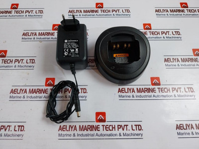 Motorola Htn9000C Battery Charger With I.T.E. Power Supply Adapter 48180090-c5 Motorola Htn9000C Battery Charger With I.T.E. Power Supply Adapter 48180090-c5