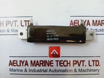 Lot Of 2X Ohmite F55J50R Resistor 50 Ohm 55W