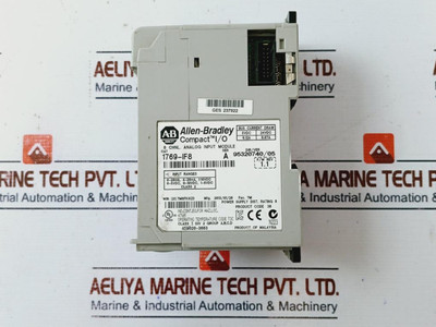 Allen-bradley 1769-if8 8 Channel Analog Input Module Ser A Used Allen-bradley 1769-if8 8 Channel Analog Input Module Ser A Used