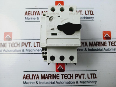 Siemens Sirius 3R 3Rv1021-4Ba10 Circuit Breaker W/ 3Rv1901-2A Auxiliary Switch Used Siemens Sirius 3R 3Rv1021-4Ba10 Circuit Breaker W/ 3Rv1901-2A Auxiliary Switch Used