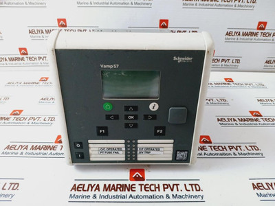 Schneider Electric V57F-4Aba1Bca Multipurpose Feeder And Motor Protection Relay Used Schneider Electric V57F-4Aba1Bca Multipurpose Feeder And Motor Protection Relay Used