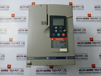 Telemecanique Atv58Hu29N4 Adjustable Speed Drive With Heat Sink Emc Filter 1.5Kw