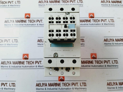 Siemens 3Rt1044-3Bb40 Power Contactor W/ 3Rh1921-2Ha22 Auxiliary Switch Block Used Siemens 3Rt1044-3Bb40 Power Contactor W/ 3Rh1921-2Ha22 Auxiliary Switch Block Used