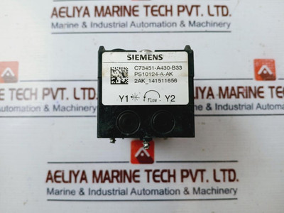 Siemens C73451-a430-b33 Pneumatic Double-acting Valve Block Used Siemens C73451-a430-b33 Pneumatic Double-acting Valve Block Used