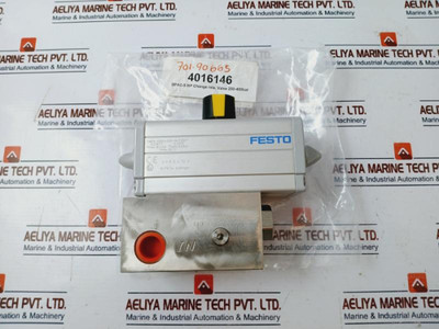 Festo Daps-0060-090-r-f0507 Semi Rotary Drive With Pressure Valve Xeachp26150 New Festo Daps-0060-090-r-f0507 Semi Rotary Drive With Pressure Valve Xeachp26150 New