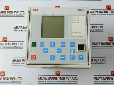 Abb Ref615E_D Feeder Protection And Control Relay 50/60Hz 48-250 Vdc/100-240 Vac Used