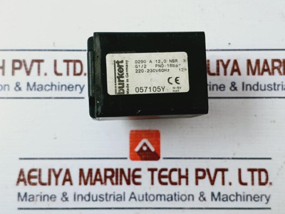 Burkert 0290 A 12,0 Nbr Ms/0290 A 12,0 Nbr M5 2 Way Solenoid Valve 22-230V 60Hz Used Burkert 0290 A 12,0 Nbr Ms/0290 A 12,0 Nbr M5 2 Way Solenoid Valve 22-230V 60Hz Used