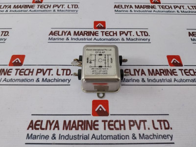 Elcom Ep 6 Ap Emi Filter 250 Vac, 50 Hz, 6A Used Elcom Ep 6 Ap Emi Filter 250 Vac, 50 Hz, 6A Used
