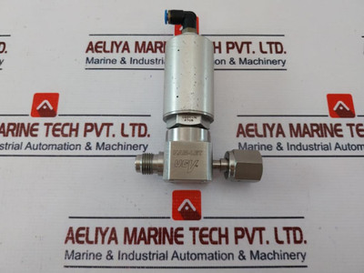 Ham-let Hm20-4Vkc-gf4M4-sp-300Psi Pneumatic Diaphragm Valve 60-90 Psi Used Ham-let Hm20-4Vkc-gf4M4-sp-300Psi Pneumatic Diaphragm Valve 60-90 Psi Used