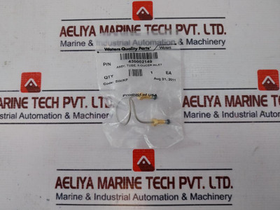 Waters 430002149 X-ducer Inlet Tube Assy Code: Sw/Kf