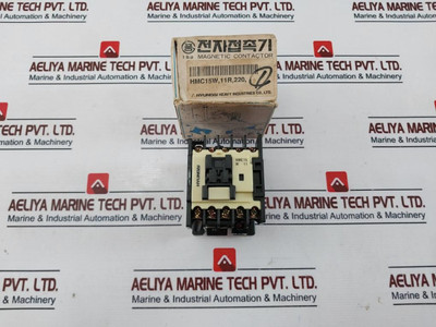 Hyundai Hmc 15 Ac Magnetic Contactor 200/220V 50/60Hz Used Hyundai Hmc 15 Ac Magnetic Contactor 200/220V 50/60Hz Used