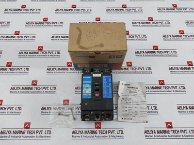Terasaki Electric Xs100Ns 3 Pole Circuit Breaker 60A Ac600V Dc250V New Terasaki Electric Xs100Ns 3 Pole Circuit Breaker 60A Ac600V Dc250V New
