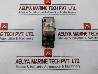 Omron My2Zn Relay With Base 15A 200/220Vac Used Omron My2Zn Relay With Base 15A 200/220Vac Used