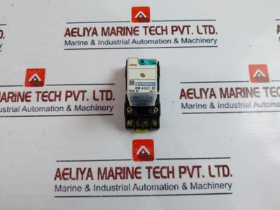 Telemecanique/Schneider Electric Rxn 41G12 Bd Miniature Relay With Base Used Telemecanique/Schneider Electric Rxn 41G12 Bd Miniature Relay With Base Used