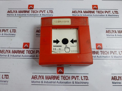 Siemens Cerberus Dm1153-ex Manual Call Point Used