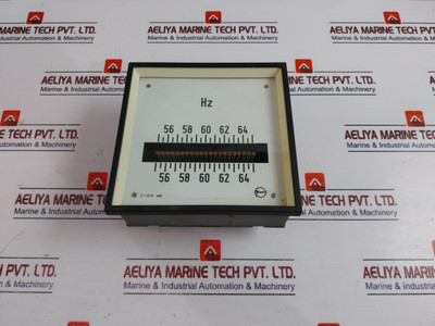 Janssen Frequency Meter 56-64 Hz 440V Used Janssen Frequency Meter 56-64 Hz 440V Used
