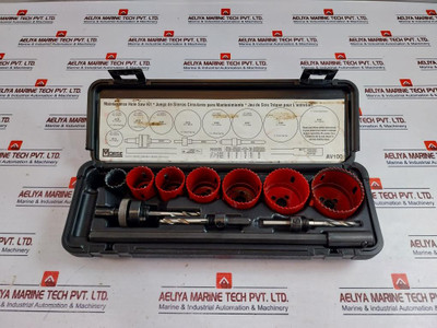Morse Av100 Maintenance Hole Saw Kit General Purpose For Plumbing